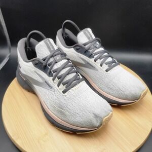 Brooks Trace 2 Womens Running Shoes Grey Pink 1203751B002 Size 8.5 Medium B
